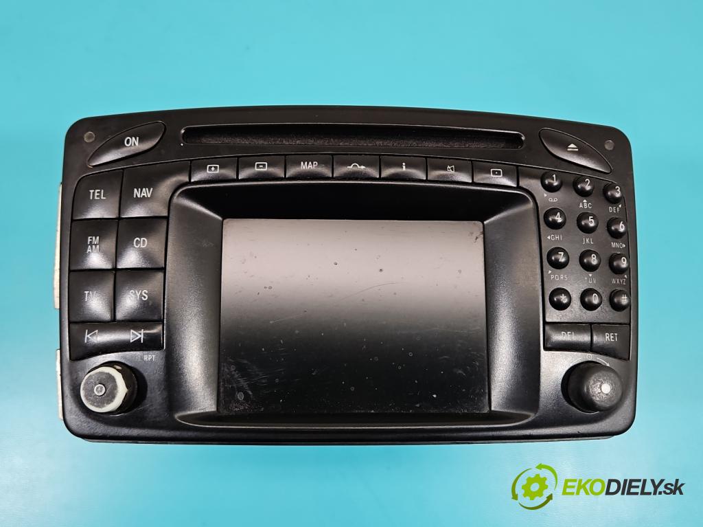 Mercedes C W203 2000-2007 2,2.0 CDI 116 HP manual 85 kW 2148 cm3 4- Radio originál 8618001123