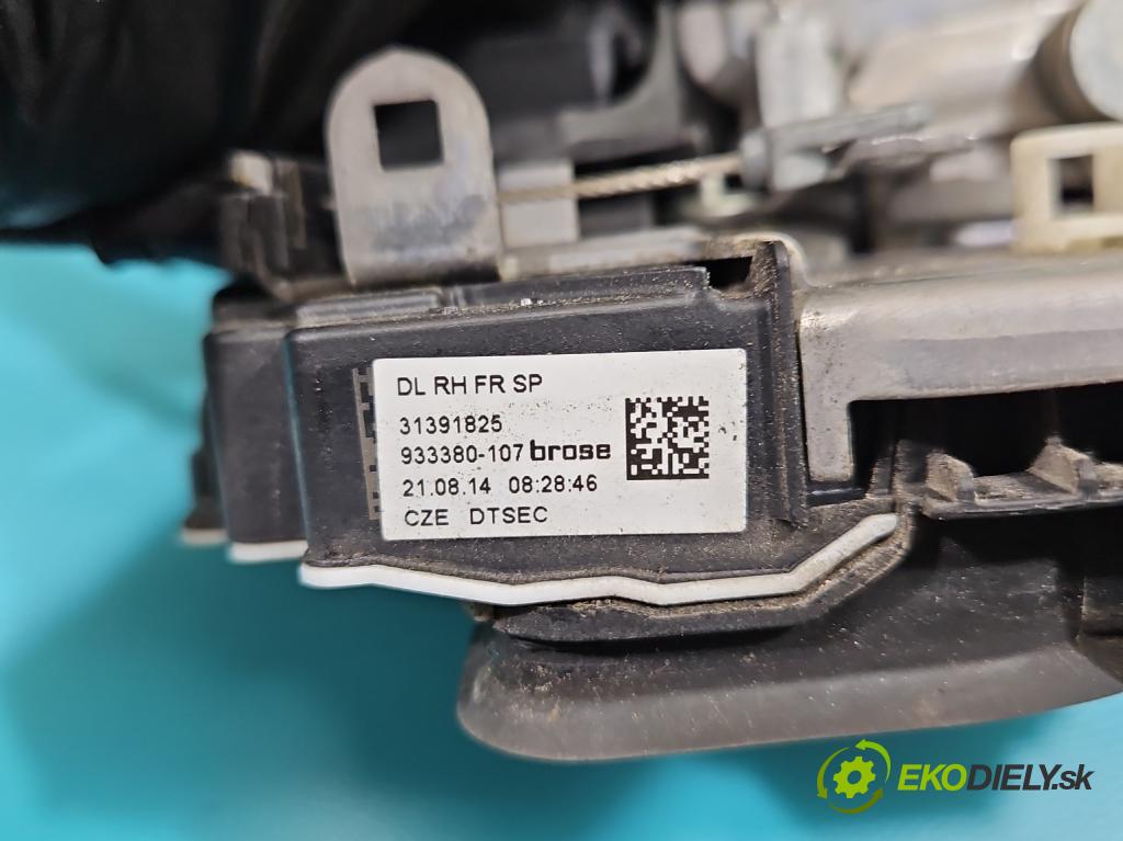 Volvo V40 II 2012-2019 2.0 D3 150 hp automatic 110 kW 1984 cm3 5- zámek přední pravý 31391825