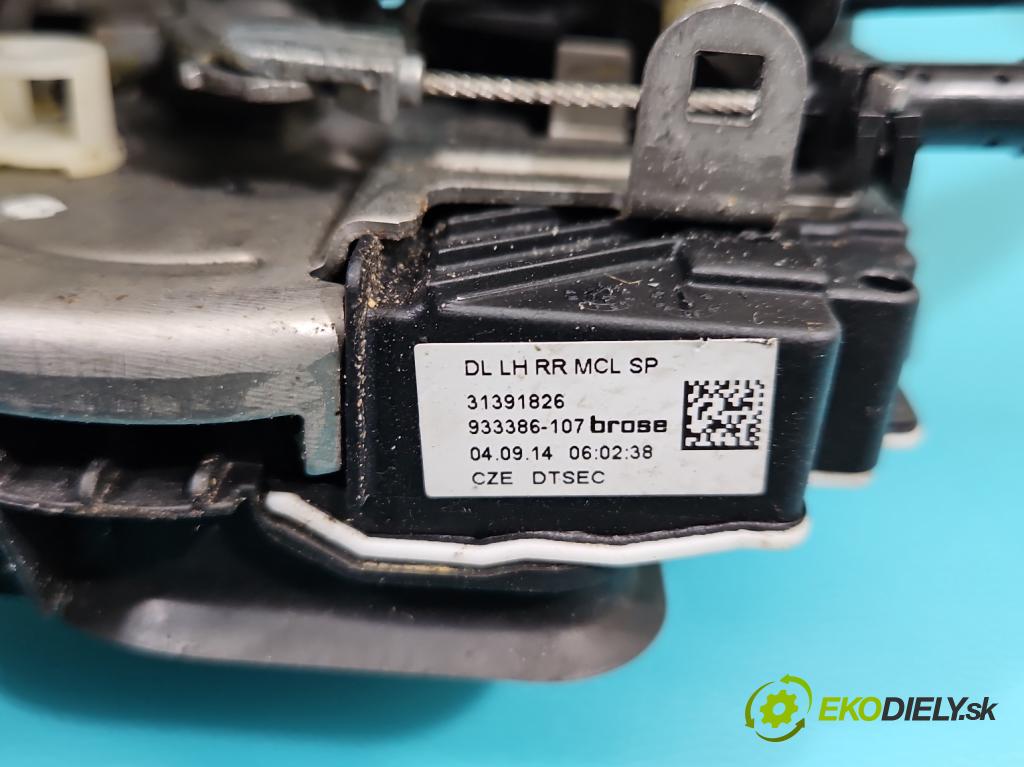 Volvo V40 II 2012-2019 2.0 D3 150 hp automatic 110 kW 1984 cm3 5- zámek zadní levý 31391826