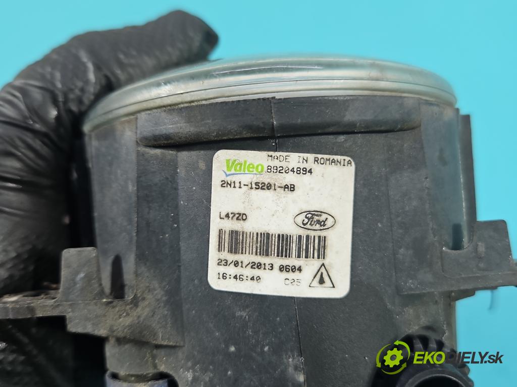 Ford Focus Mk3 2010-2018 2.0 tdci 116 hp automatic 85 kW 1997 cm3 5- Halogen pravý 2N11-15201-AB (Klika dveří ostatní)