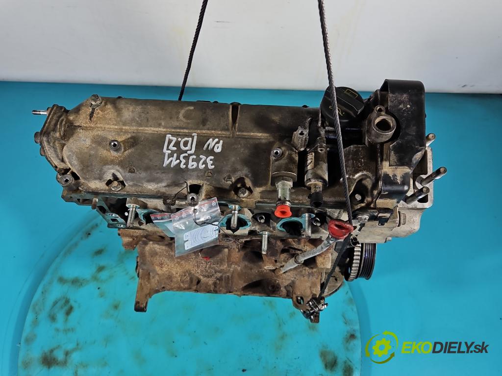 Fiat Panda II 2003-2012 1.2 8v 69KM manual 51 kW 1242 cm3 5- motor benzín: 169A4000