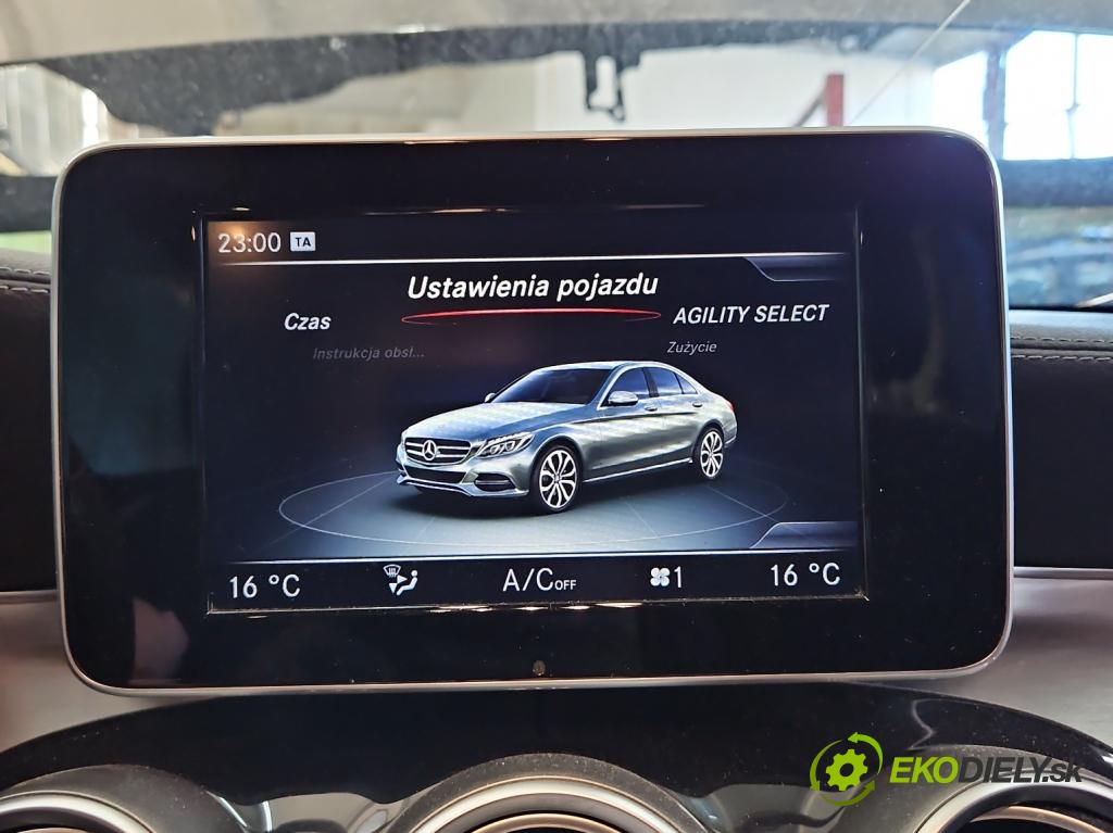 Mercedes C W205 2014–2021 2.0 16V 184hp automatic 135 kW 1991 cm3 4- Zobrazit: A2059004113 (Prístrojová doska)