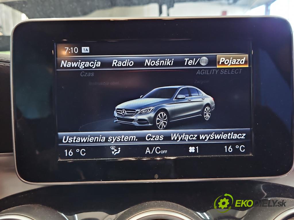 Mercedes C W205 2014–2021 2.0 16V 184hp automatic 135 kW 1991 cm3 4- Zobrazit: A2059004113 (Prístrojová doska)