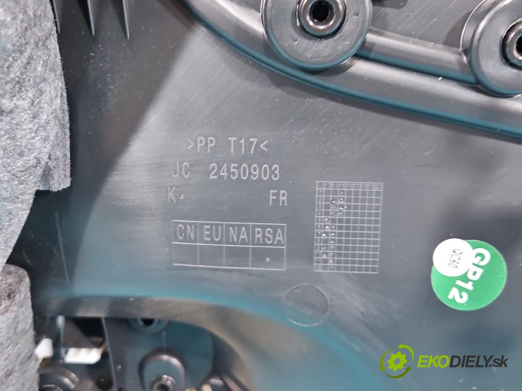 Mercedes C W205 2014–2021 2.0 16V 184 hp automatic 135 kW 1991 cm3 4- Tapacír: dveře přední pravé