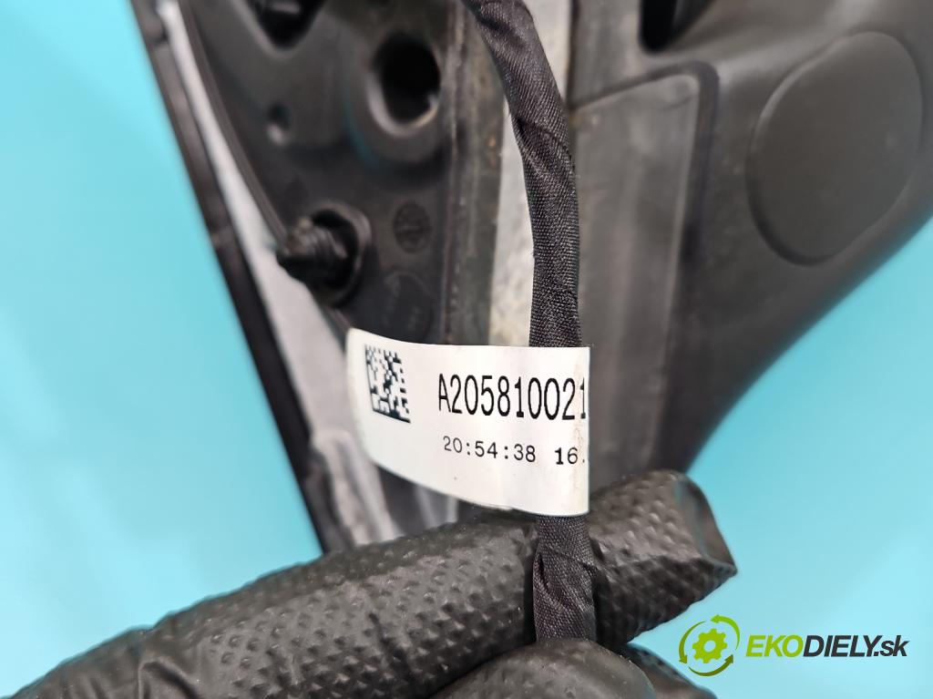 Mercedes C W205 2014–2021 2.0 16V 184 hp automatic 135 kW 1991 cm3 4- zpětné zrcátko pravé A2058100216 (Klika dveří ostatní)