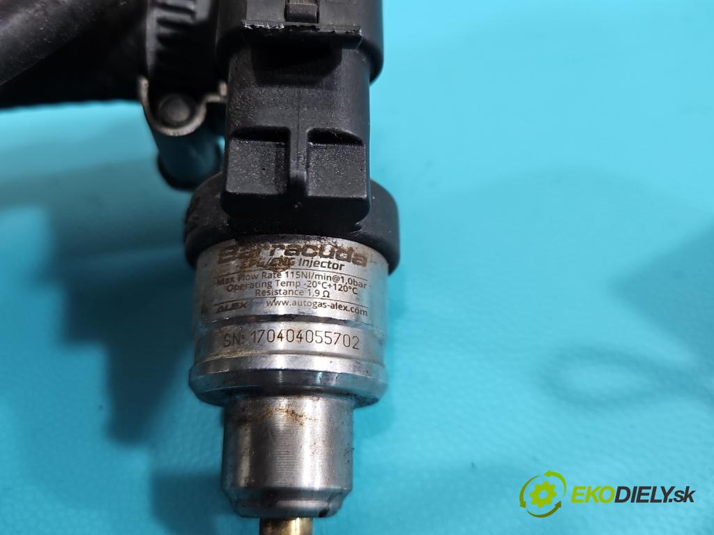 Peugeot 207 1.4 8V 73 hp manual 54 kW 1360 cm3 5- instalace LPG