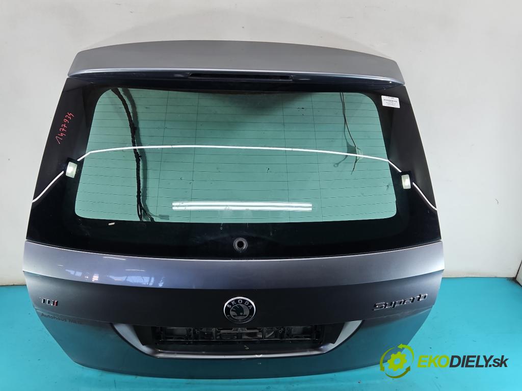 Skoda Superb II 2008-2015 2.0 tdi 140 hp manual 103 kW 1968 cm3 5- zadní kufrové dveře  (Zadní kapota (kufr))