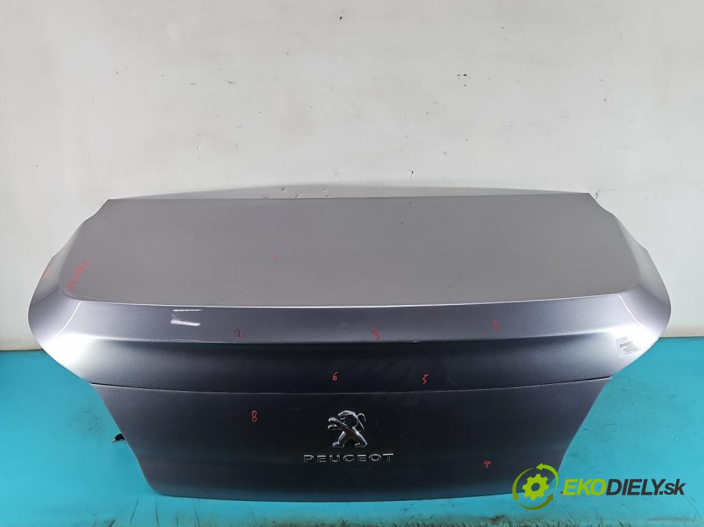 Peugeot 508 I 2010-2018 2.0 hdi 163 hp manual 120 kW 1997 cm3 5- zadní kufrové dveře  (Zadní kapota (kufr))