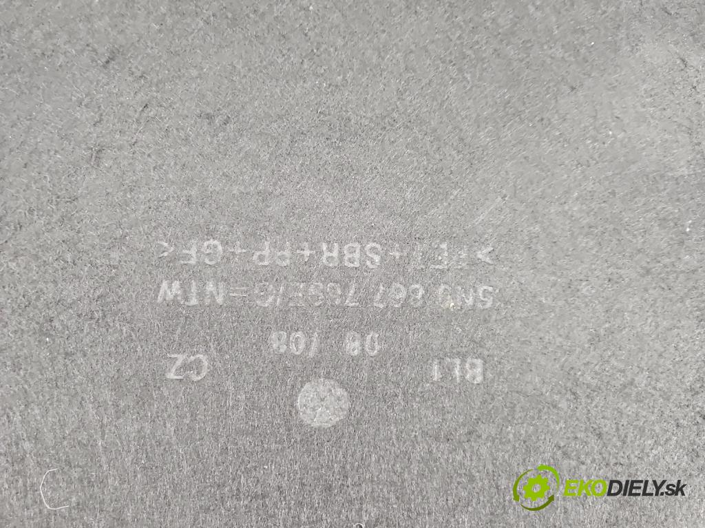 Vw Tiguan I 2007-2016 1.4 TSI 150 HP manual 110 kW 1390 cm3 5- zadná 5N0867769E (Pláto kufra)