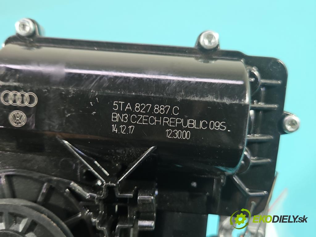 Skoda Superb III 2015-2024 2.0 TDI 190 hp automatic 140 kW 1968 cm3 5- zámek kufrových dveří zadní 5TA827887C