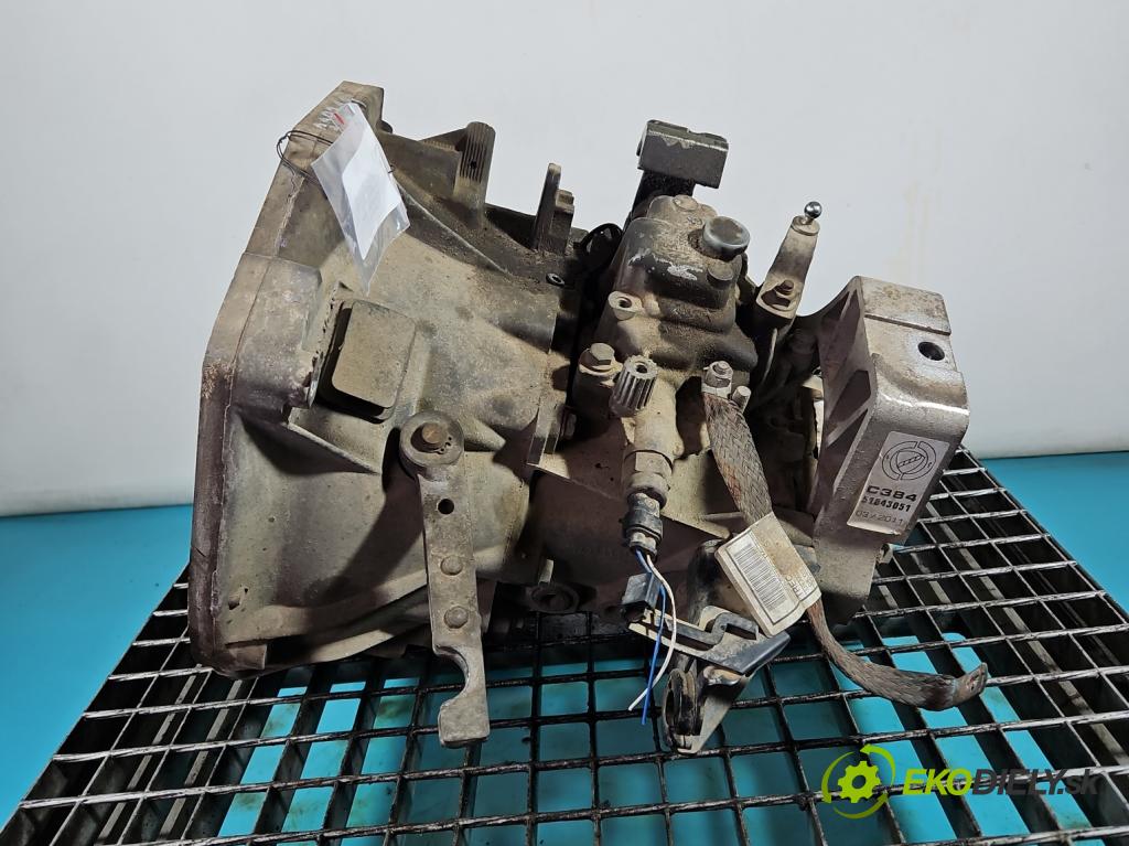 Fiat Panda II 2003-2012 1.2 8v 69KM manual 51 kW 1242 cm3 5- prevodovka stupeň,rýchlosť manual