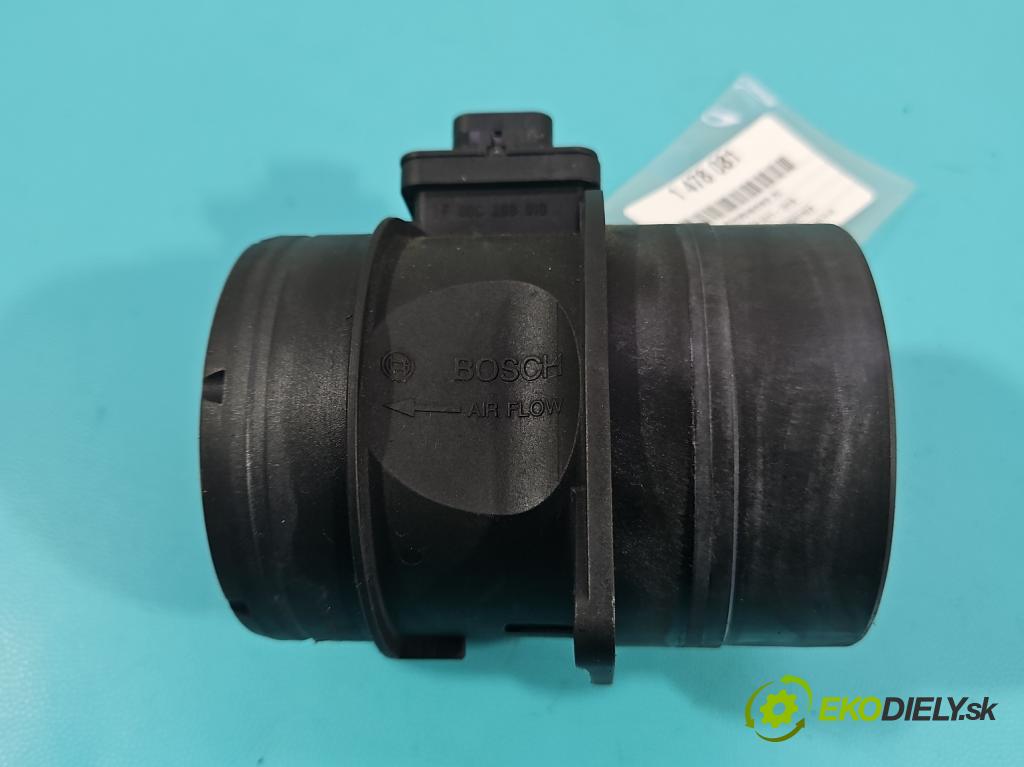 Audi Q3 2011-2018 2.0 tdi 177 HP automatic 130 kW 1968 cm3 5- průtokoměr: 0281002956 (Váha vzduchu)