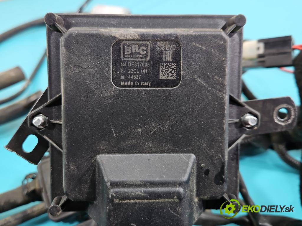 Fiat Panda II 2003-2012 1.2 8v 69KM manual 51 kW 1242 cm3 5- instalace LPG BRC S32 EVO