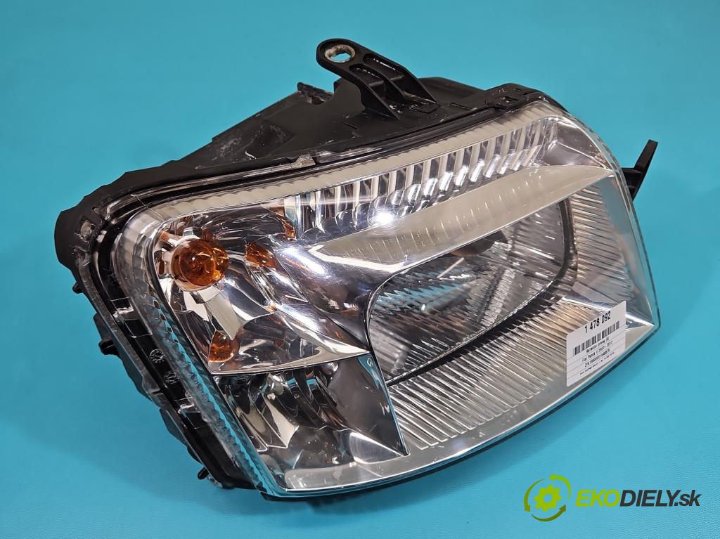 Fiat Panda II 2003-2012 1.2 8v 69KM manual 51 kW 1242 cm3 5- Reflektor: pravý  (Svetlo predné pravé)