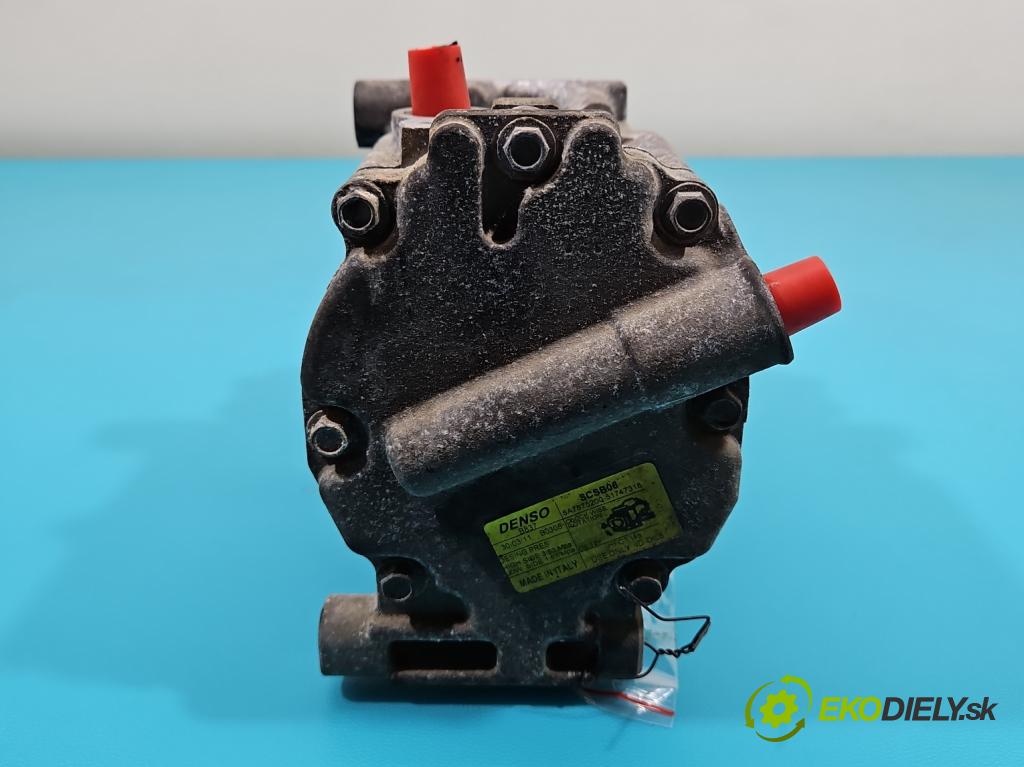 Fiat Panda II 2003-2012 1.2 8v 69KM manual 51 kW 1242 cm3 5- Kompresor: klimatizácie 5A7875200 (Kompresor klimatizácie)