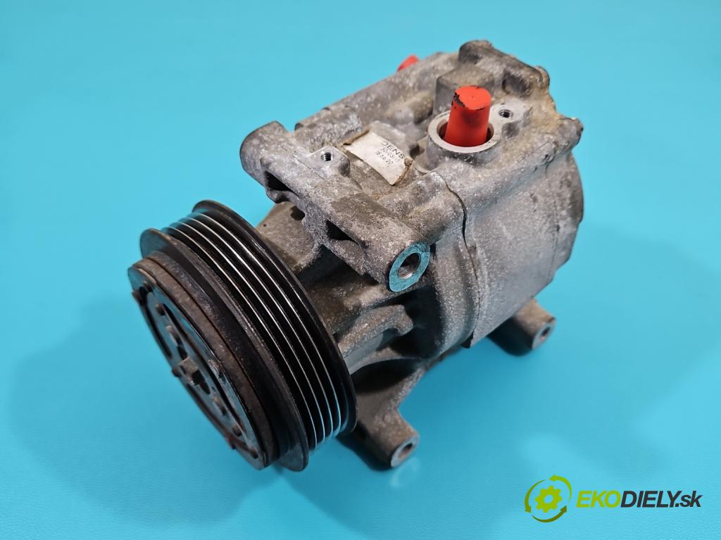 Fiat Panda II 2003-2012 1.2 8v 69KM manual 51 kW 1242 cm3 5- Kompresor: klimatizácie 5A7875200 (Kompresor klimatizácie)