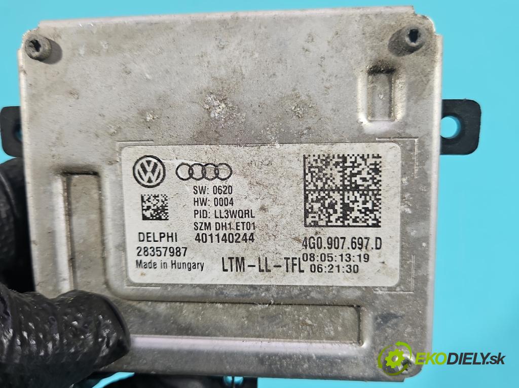 Audi Q3 2011-2018 2.0 tdi 177 hp automatic 130 kW 1968 cm3 5- měnič xenon 4G0907697D (Měniče)