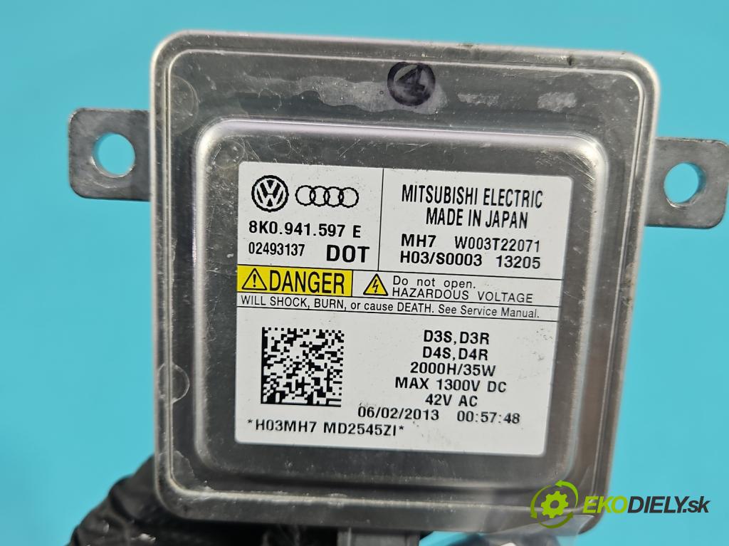 Audi Q3 2011-2018 2.0 tdi 177 hp automatic 130 kW 1968 cm3 5- měnič xenon 8K0941597E (Měniče)