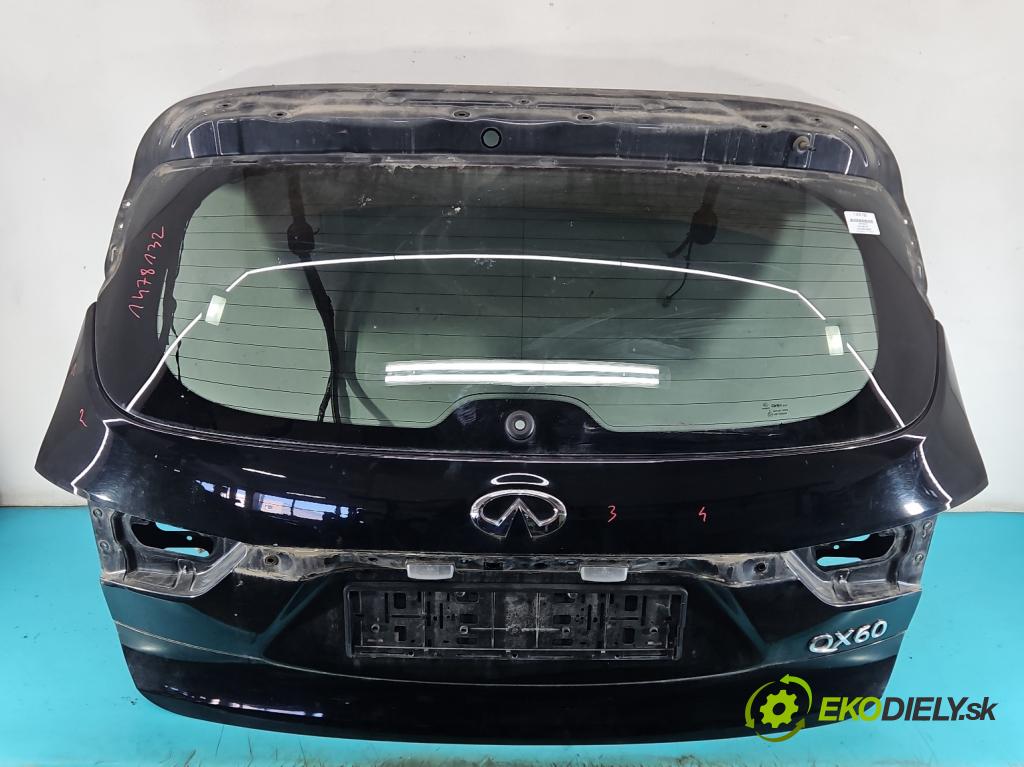 Infiniti QX60 2012- 3.5 V6 265KM automatic 195 kW 3498 cm3 5- zadní kufrové dveře  (Zadní kapota (kufr))