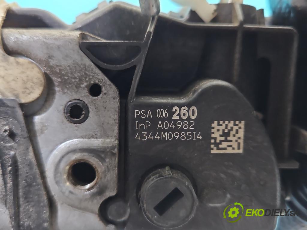 Peugeot 508 I 2010-2018 2.0 hdi 163 hp manual 120 kW 1997 cm3 5- zámek přední pravý 006260