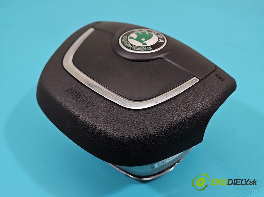 Skoda Superb II 2008-2015 2.0 tdi 140 HP manual 103 kW 1968 cm3 5- airbag vzduch: Řidiči: 1Z0880201AK (Airbag)
