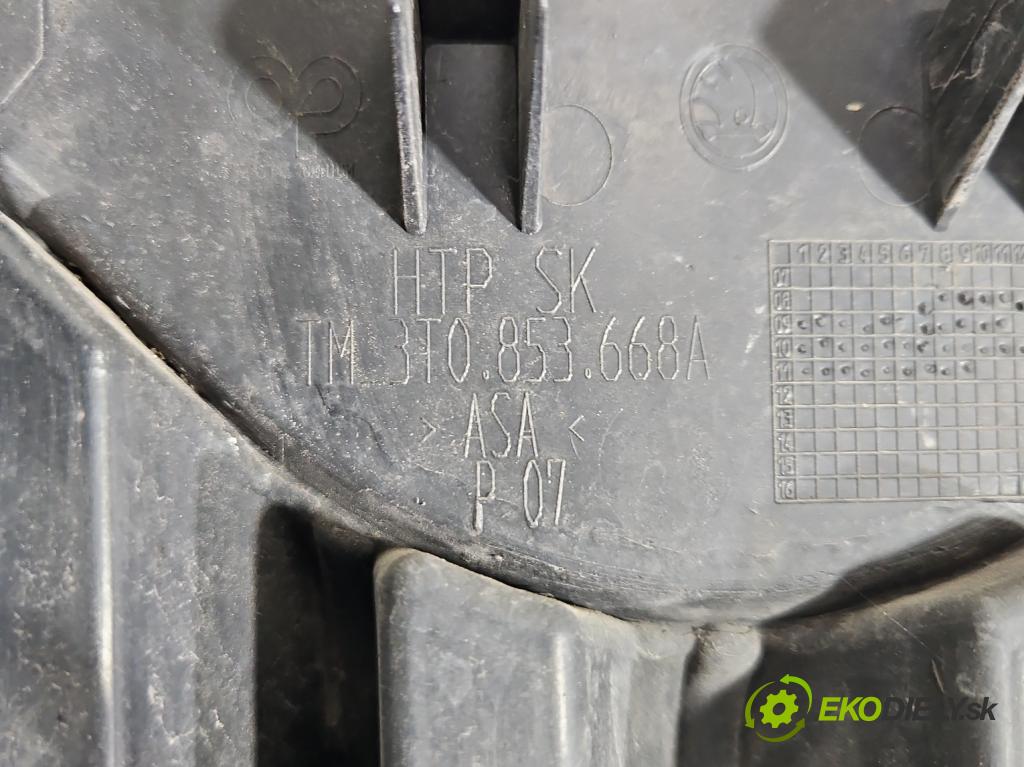 Skoda Superb II 2008-2015 2.0 tdi 140 hp manual 103 kW 1968 cm3 5- mřížka 3T0853668A