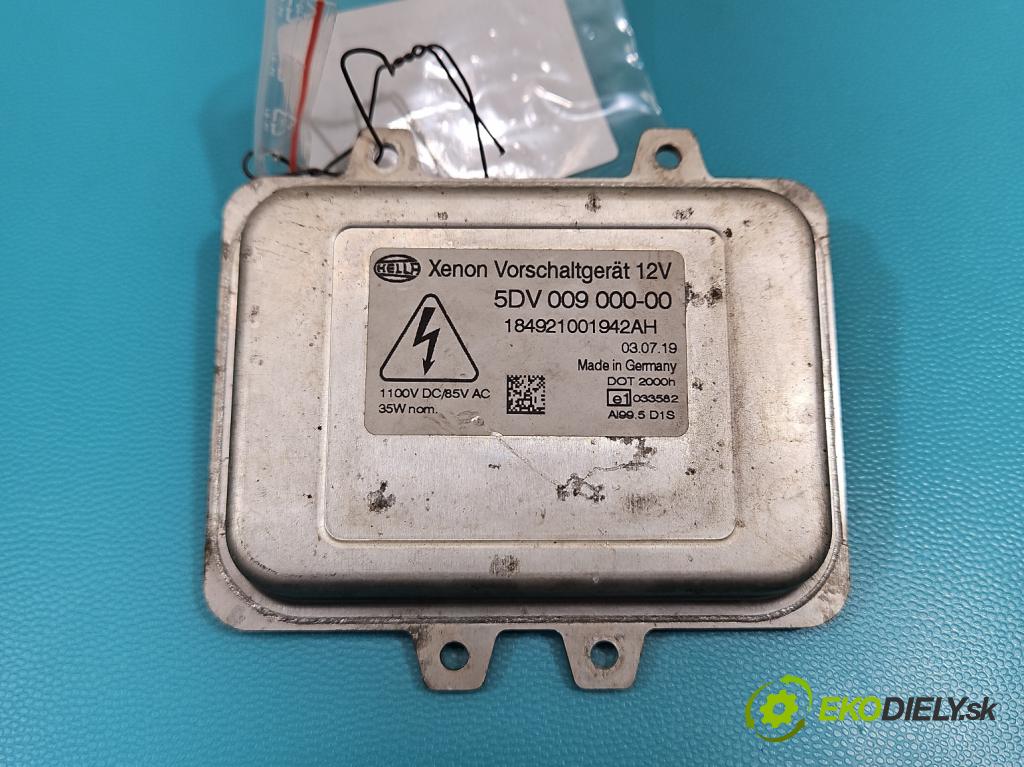 Skoda Superb II 2008-2015 2.0 tdi 140 hp manual 103 kW 1968 cm3 5- měnič xenon 5DV009000-00 (Měniče)