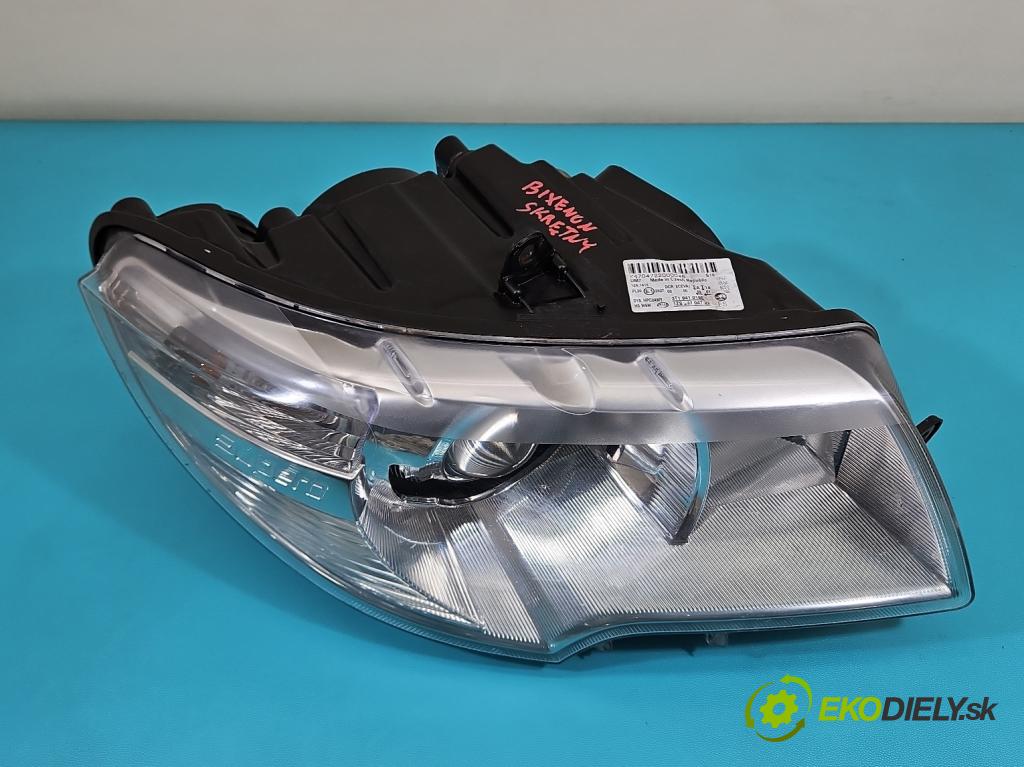 Skoda Superb II 2008-2015 2.0 tdi 140 hp manual 103 kW 1968 cm3 5- světlo pravý 3T1941018E (Pravé přední světlo)