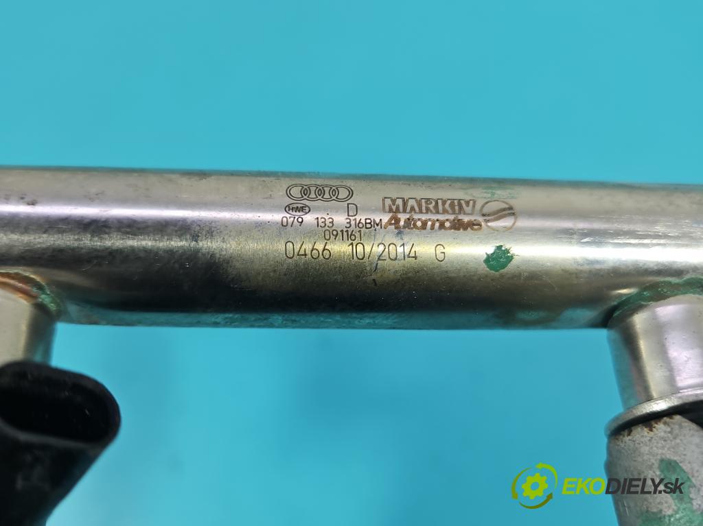 Audi A7 4G 2010-2018 4.0 V8 TFSI 420 hp automatic 309 kW 3993 cm3 5- vstrek 079133316BM (Vstrekovač paliva)