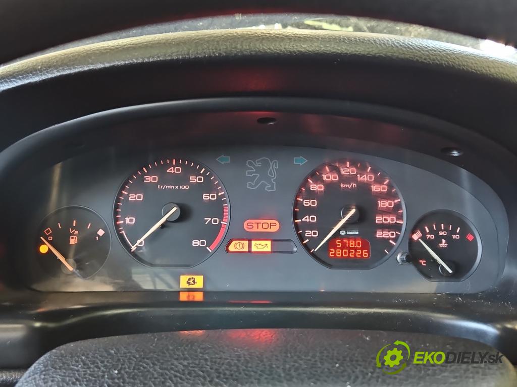 Peugeot 406 1.8 16V 110 HP manual 81 kW 1761 cm3 5- prístrojovka/ budíky 9628534280 (Prístrojová doska)