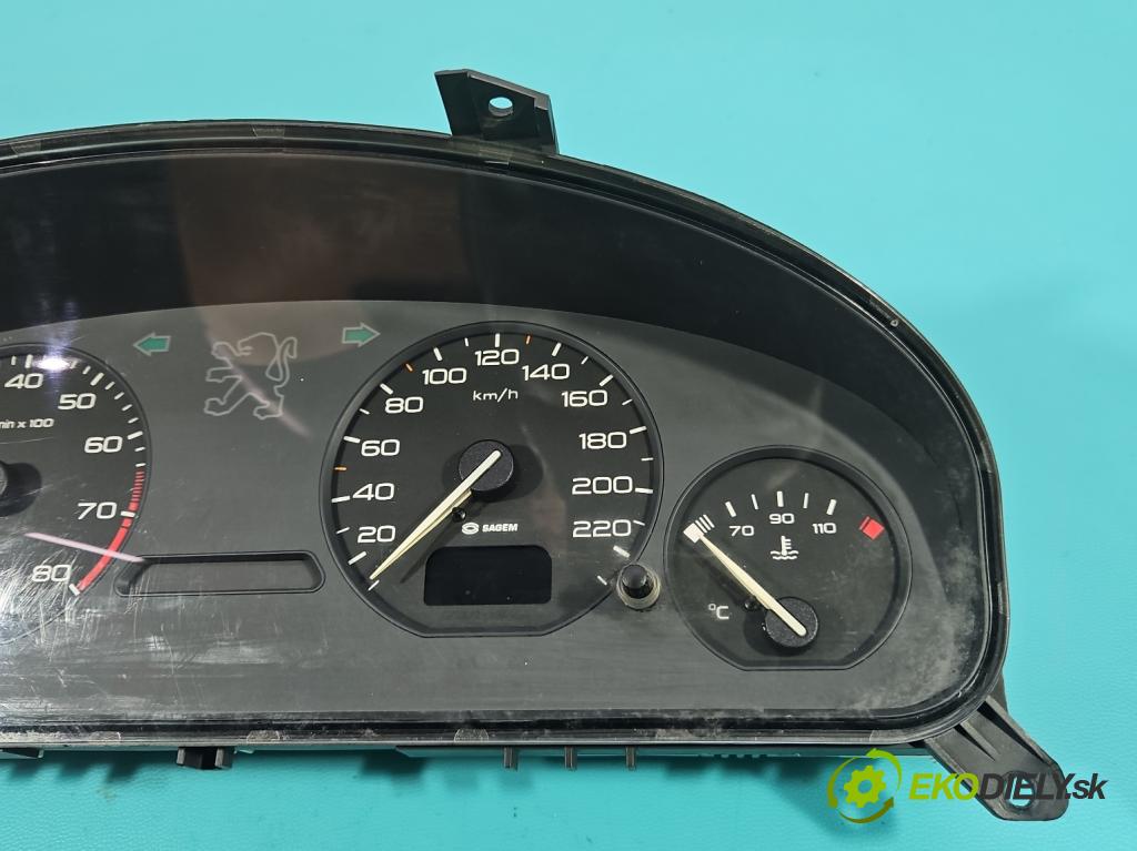 Peugeot 406 1.8 16V 110 HP manual 81 kW 1761 cm3 5- prístrojovka/ budíky 9628534280 (Prístrojová doska)