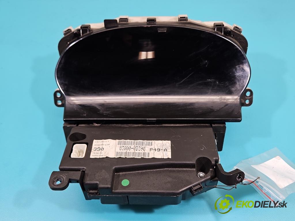 Toyota Yaris I 1999-2005 1.3 vvti 87 HP manual 64 kW 1298 cm3 3- prístrojovka/ budíky 838000D390 (Prístrojová doska)