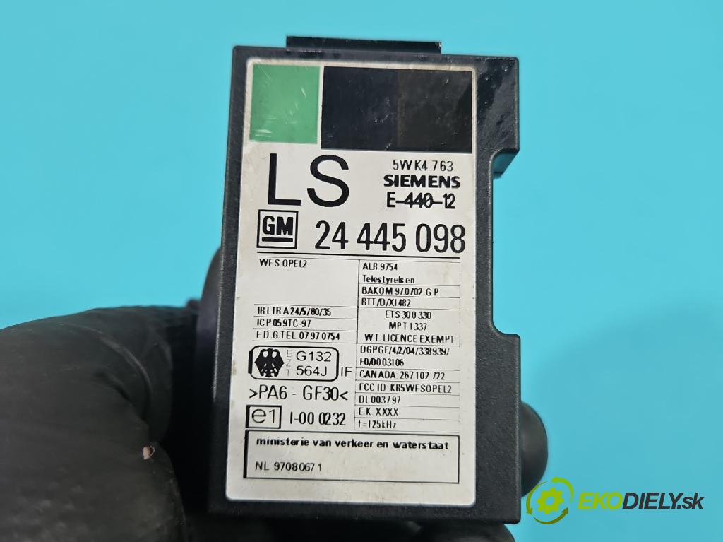 Opel Zafira A 1999-2005 1.8 16V 125 HP manual 92 kW 1796 cm3 5- riadiaca jednotka motora 09158726