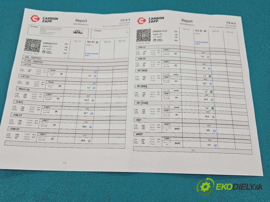 Peugeot 508 I 2010-2018 2.0 hdi 163 HP manual 120 kW 1997 cm3 5- vstrek EMBR00101D (Vstrekovač paliva)