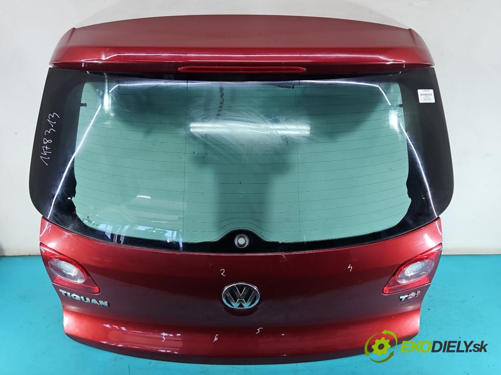 Vw Tiguan I 2007-2016 1.4 TSI 150 hp manual 110 kW 1390 cm3 5- zadní kufrové dveře  (Zadní kapota (kufr))