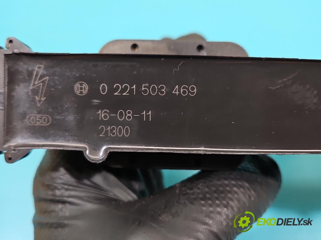 Opel Vectra C 2002-2008 2.2 16V 155 HP manual 114 kW 2198 cm3 5- cievka zapaľovacia 0221503469 (Zapaľovacia cievka)