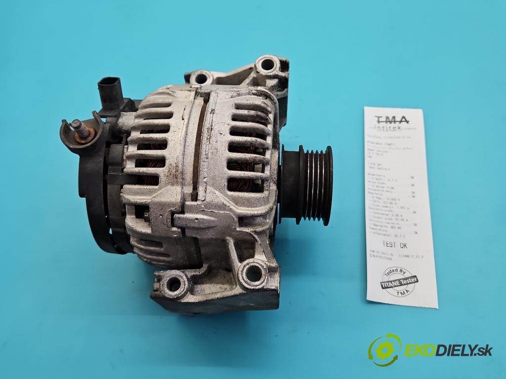 Opel Vectra C 2002-2008 2.2 16V 155 HP manual 114 kW 2198 cm3 5- Alternator 0124425004 (Alternátor)