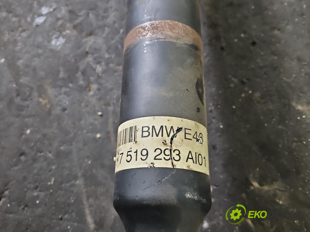 Bmw 3 E46 1998-2007 1.8 116 HP manual 85 kW 1796 cm3 4- Hřídel: zadné 7519293 (Kardaňový hriadeľ)