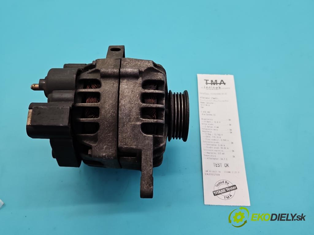Kia Carens II 2002-2006 2.0 16V 139 HP manual 102 kW 1975 cm3 5- Alternator 37300-22650 (Alternátor)
