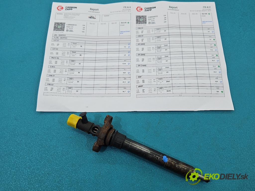 Peugeot 407 2.0 hdi 136 HP manual 100 kW 1997 cm3 4- vstrek EJBR06001D (Vstrekovač paliva)