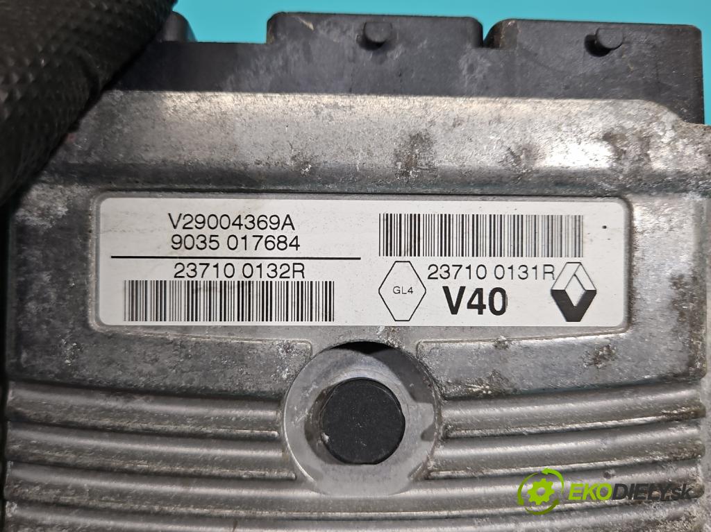 Renault Megane III 2008-2016 1.6 16V 101 HP manual 74 kW 1598 cm3 5- riadiaca jednotka motora 237100131R