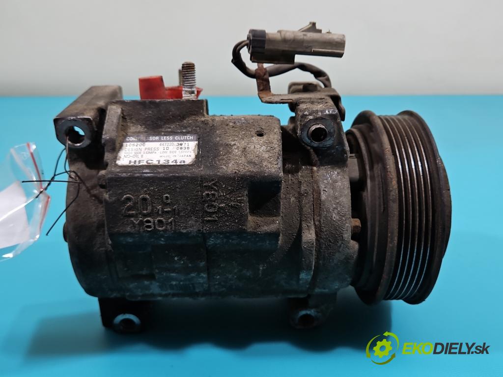 Chrysler Voyager IV 2000-2007 2.5 CRD 141 HP manual 104 kW 2499 cm3 5- Kompresor: klimatizácie 447220-3871 (Kompresor klimatizácie)