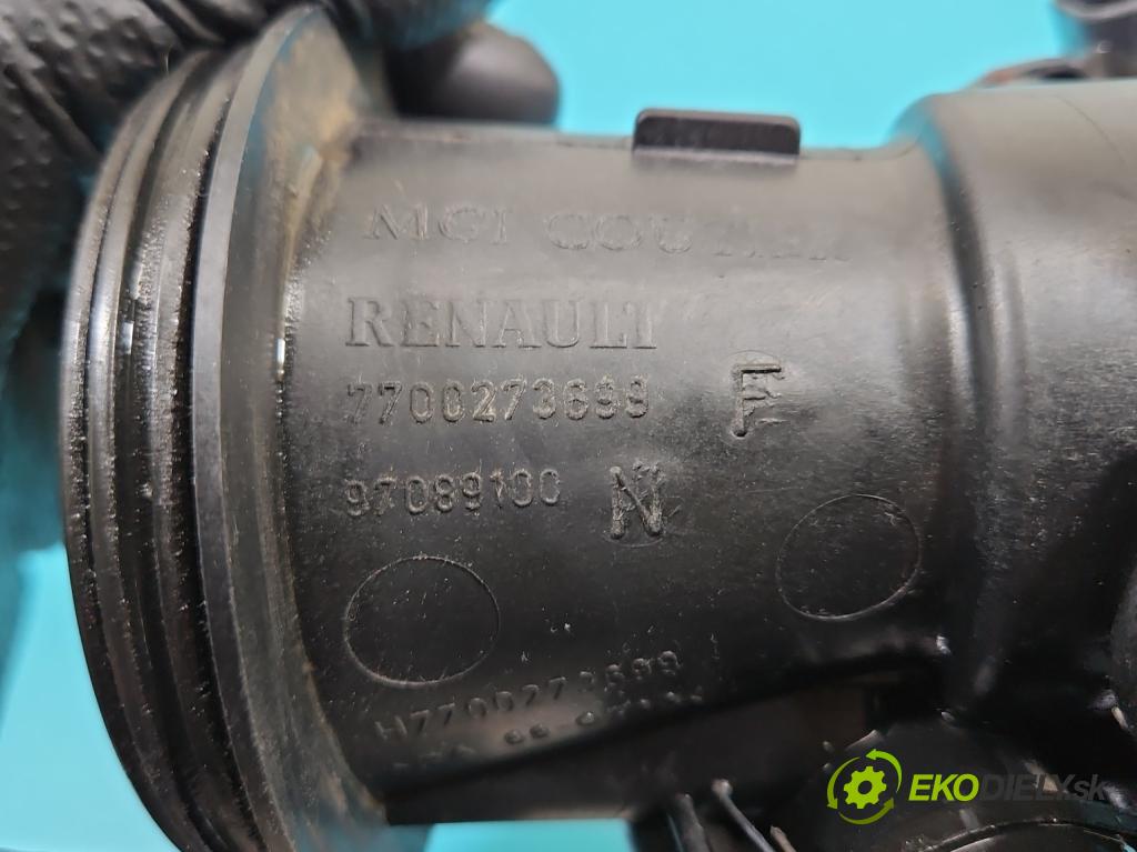 Dacia Logan I 2005-2014 1.6 8V 87 HP manual 64 kW 1598 cm3 4- klapka 7700273699 (Škrtiaca klapka)