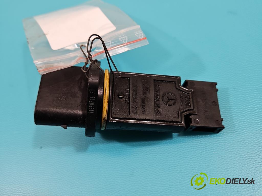 Mercedes C W203 2000-2007 2,2.0 CDI 116 HP manual 85 kW 2148 cm3 4- průtokoměr: A6110940048 (Váha vzduchu)