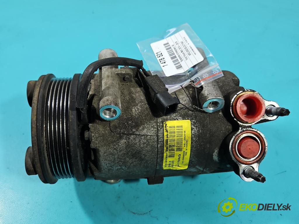 Ford Focus Mk3 2010-2018 2.0 tdci 116 HP automatic 85 kW 1997 cm3 5- Kompresor: klimatizácie AV61-19D629-DB (Kompresor klimatizácie)