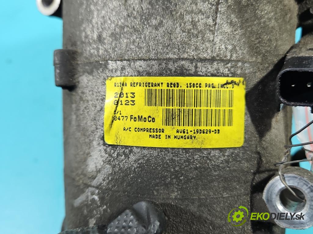 Ford Focus Mk3 2010-2018 2.0 tdci 116 HP automatic 85 kW 1997 cm3 5- Kompresor: klimatizácie AV61-19D629-DB (Kompresor klimatizácie)
