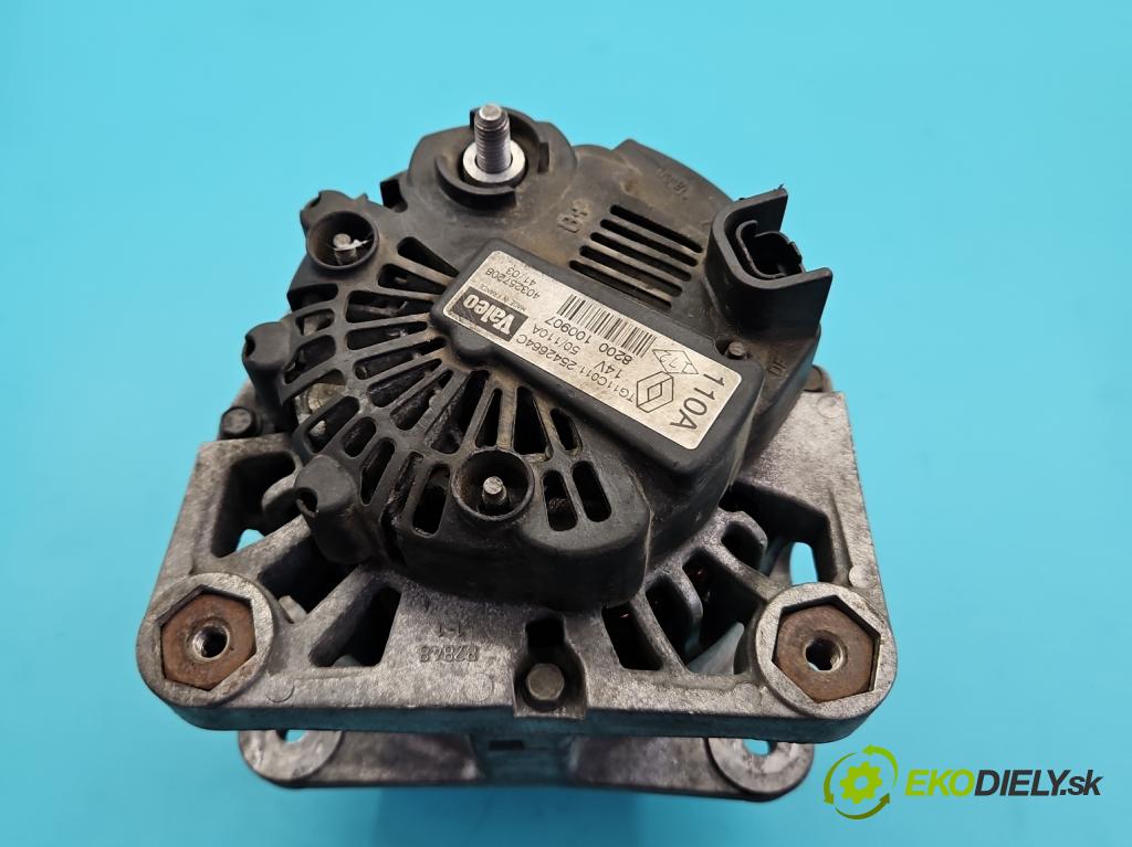 Renault Megane II 2003-2008 1.6 16V 113 HP manual 83 kW 1598 cm3 5- Alternator 8200100907 (Alternátor)