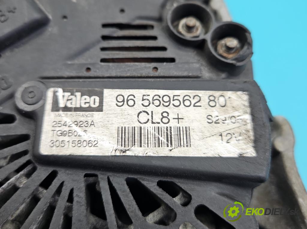Citroen C4 I 2004-2011 1.6 16V 109 HP manual 80 kW 1587 cm3 3- Alternator 9656956280 (Alternátor)