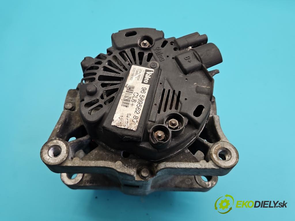 Citroen C4 I 2004-2011 1.6 16V 109 HP manual 80 kW 1587 cm3 3- Alternator 9656956280 (Alternátor)