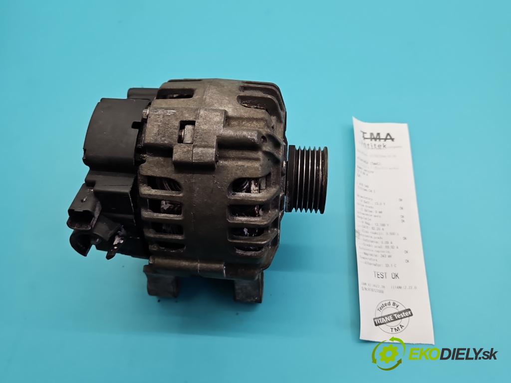 Citroen C4 I 2004-2011 1.6 16V 109 HP manual 80 kW 1587 cm3 3- Alternator 9656956280 (Alternátor)